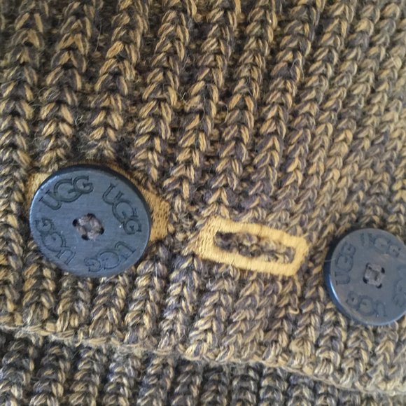 Ugg Brown Sweater Boot Size 7 - Picture 5 of 7